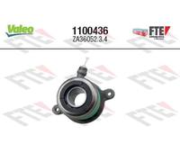 Valeo FTE Reggispinta idraulico frizione 1100436 Alluminio per VW Amarok