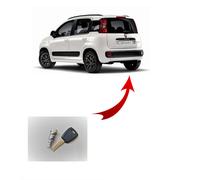 CILINDRETTO CHIAVE PER FIAT PANDA DAL 2018- BLOCCHETTO SERRATURA PORTELLONE