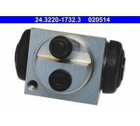 Cilindretto freno Alluminio 24.3220-1732.3 ATE per CITROËN PEUGEOT DS