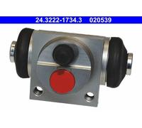 Cilindretto freno Alluminio 24.3222-1734.3 ATE per CITROËN PEUGEOT
