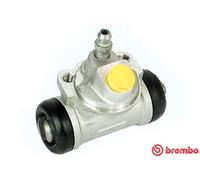 Cilindretto freno Alluminio A 12 252 BREMBO per NISSAN SUNNY III 100NX