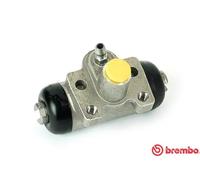 Cilindretto freno Alluminio A 12 437 BREMBO per HONDA CRX III CIVIC V Hatchback