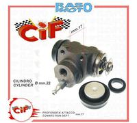 Cilindretto Freno Anteriore Piaggio Ape TM P 703 V