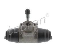 Cilindretto freno Assale posteriore Sx Acciaio fuso 104 230 TOPRAN per AUDI VW