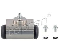 Cilindretto freno Assale posteriore Sx Alluminio 115 370 TOPRAN per VW AMAROK