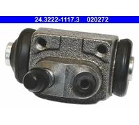 Cilindretto freno Ghisa grigia 24.3222-1117.3 ATE per FORD ESCORT IV ORION II
