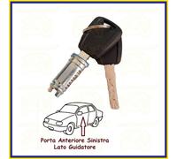 CILINDRETTO PORTA SX PER FIAT PANDA 2012 NOTTOLINO BLOCCHETTO SERRATURA CHIAVE
