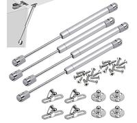 Cilindri a gas,4 pezzi di molle a gas idrauliche,molle a gas per armadio,porte per mobili per il sollevamento di porte di armadi sono cerniere ammortizzatore,100N/10kg,lunghezza di 268 mm