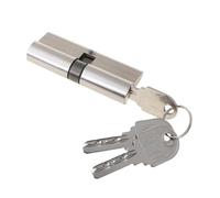 Cilindri di serratura, Cilindro antifurto for porta con chiavi Serratura for porta di sicurezza interna a cilindro singolo aperto for porte in legno Porta a botte(60mm)