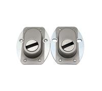 Cilindri per serrature. 1 pezzo di serratura antifurto in acciaio inossidabile CapLock Protector Tappo foro chiave Serratura a cilindro di tipo universale(23mm)