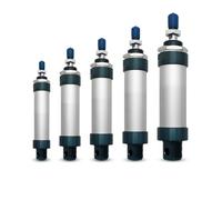 Cilindri pneumatici ad aria compressa Doppio cilindro ad aria compressa MAL Mini Foro 16/20/25/32mm Corsa 40mm 25/50/75/100 200 Leva singola(500mm Stroke,Bore 25mm)