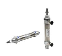 Cilindri pneumatici in acciaio inox MA20x100S MA20X50SU MA20X75SCA MA20X125SCM 20X80 U Tipo a estremità piatta 1 pz(MA20X75S)