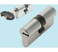 Cilindri Securemme K2 3200 CCS mm. 30-30 a profilo europeo, chiave piatta revers