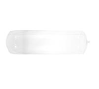 Cilindrico Cuscino Ergonomico Gonfiabile Trasparente in PVC da Viaggio | Supporto per Collo e Zona Lombare, Facile da Gonfiare e Sgonfiare, per Auto e Campeggio