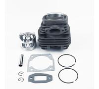 Cilindro 45 MM Per 52CC 5200 Cina Motore Sega A Catena Compatibile Con Standard Per Kit Pistone Componenti Guarnizioni Cilindro Per Pistone Pin E Anelli