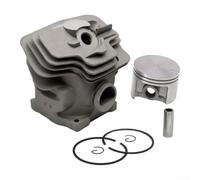Cilindro 52mm per pistone Kit per MS382 per motosega 1119-020-1208 | Costruzione in lega di alluminio, resistente al calore per il design, sostituisce i blocchi usurati, ripristina la potenza