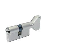 Cilindro a bottone CAVERS ISEO 40x40mm - ottone nichelato - vario V04 KCF005504-535940409V04