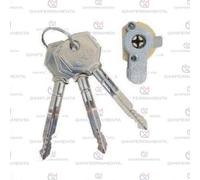 Cilindro A Croce 4052 Acciaio Chiavi 3 Omec