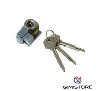 Cilindro a croce 990 iseo acciaio 3 chiavi Iseo