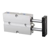Cilindro a doppio asse a doppio stelo piccolo pneumatico Tda/Tn16*10X20X50X70X80X100 1 pezzo(TN16X35)
