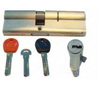 Cilindro a profilo europeo con chiave computerizzata MOIA ad infilare 30-50 mm