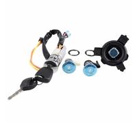 cilindro accensione Compatibile con Citroen per C2 Set completo cilindro serratura porta accensione con chiave 2 pezzi