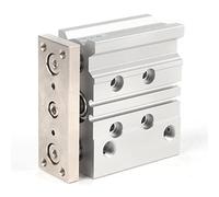 Cilindro ad aria klatata mgpm20x30 3 biella a doppia azione cilindro pneumatico in lega di alluminio filo 1/8 pollici per applicazioni di automazione industriale