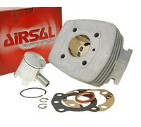 Cilindro Airsal T6 corsa 49,4ccm 40 millimetri per Peugeot 103 T3, T3 104 Brida