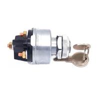 Cilindro blocchetto accensione Interruttore di accensione e avviamento universale da 12 V, 4 posizioni, On/Off, con 2 chiavi per auto, barca, trattore, camion, attrezzi