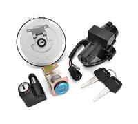 Cilindro Blocco Accensione Motocicletta Interruttore Di Accensione Serratura Del Sedile Con Chiave Kit Tappo Serbatoio Chiavi Per VTR250 Per VTR 250 Per MC33 1998-2007