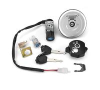 Cilindro Blocco Accensione Motocicletta Per CBR150R 2014-2016 Per CBR125RF Interruttore Avviamento Accensione Moto Tappo Serbatoio Carburante Set Bloccasterzo + 2 Chiavi