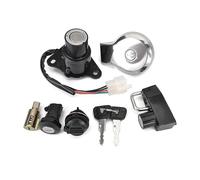 Cilindro Blocco Accensione Motocicletta Per YAMAHA Per XV250 Per VIRAGO 250 1988-2013 Interruttore Avviamento Accensione Moto Tappo Serbatoio Carburante Set Bloccasterzo + 2 Chiavi