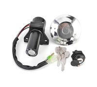 Cilindro Blocco Accensione Motocicletta Per YAMAHA Per YBR125 2005-2009 Interruttore Avviamento Accensione Moto Tappo Serbatoio Carburante Set Bloccasterzo + 2 Chiavi