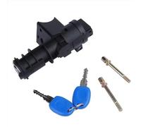 Cilindro Blocco Accensione Set Cilindro Della Serratura Di Accensione E 2 Chiavi Cilindro Della Serratura Della Porta Con Chiavi Compatibile Con Fiat Per Doblo 2000-2010 46819068 6066212