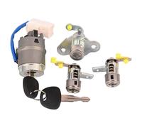 Cilindro Blocco Accensione Set Cilindro Della Serratura Di Accensione Per Auto + Serratura Della Porta Compatibile Con Hyundai Per ACCENT 2006 2007 2008 2009 2010 2011 81920-1EA00