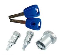 Cilindro Blocco Accensione Set Cilindro Serratura Della Porta E Set Di Blocco Interruttore Di Accensione Compatibile Con Fiat Per Doblo Per MK2 2010 2011 2012 2013 2014 2015 2016-2022