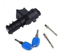 Cilindro Blocco Accensione Set Cilindro Serratura Di Accensione E 2 Chiavi Cilindro Della Serratura Della Serratura Porta Compatibile Con Fiat Per Doblo 2000-2010 Per Albea 2002-2010 46819068