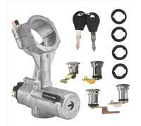Cilindro Blocco Accensione Set Porte Di Bloccaggio Dello Sterzo Con Cilindro Di Accensione Compatibile Con Nissan Per Patrol 1988 1989 1990 1991 1992 1993-1998 99810-50A00