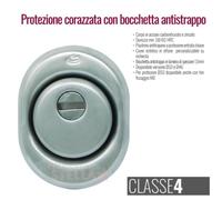CILINDRO BOCCHETTA PORTA DEFENDER ANTISCHOCK ANTITRAPANO ANTISCASSO SICUREZZA