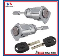 Cilindro + Chiave Porta Anteriore Sinistro per Skoda Fabia I 1U0837168A