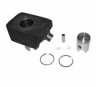 Cilindro ciclomotore adattabile Piaggio 50 Ciao PX (diametro 38 mm - asse piston