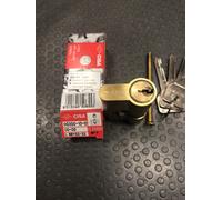 CILINDRO CISA C2000 INFILARE MM.65 C (32,5+32,5) OTTONE 3 CHIAVI COD. 0G300.10.0