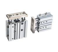 Cilindro compatto con guida pneumatica tipo MGPL a tre steli MGPM16-10Z MGPM16-20Z MGPM16-25Z MGPM16-30Z MGPM16-40Z MGPM16-50Z(MGPL16-10Z)