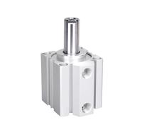 Cilindro compatto Serie SDA SDA20 SDA25 SDA32 SDA40 SDA50 SDA63 Corsa 5 10 20 25 30 Cilindro pneumatico a pistone a doppia azione(Bore 40mm)