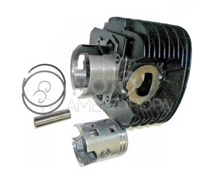 Cilindro completo Ape MP - MPR - MPV - con pistone D. 69 e spinotto D. 16 -56028