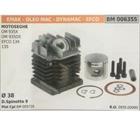 CILINDRO COMPLETO DI PISTONE E SEGMENTI BRUMAR BM006355 EMAK-OLEO MAC e altri