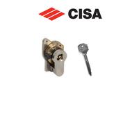 CILINDRO CISA APPLICARE A SPILLO 02400.10 KA CHIAVE CORTA