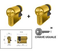 Cilindro coppia serratura basculante prefer 60-10