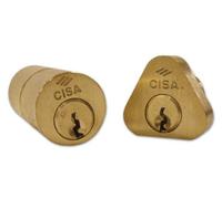 Cilindro da Applicare in coppia Cisa Art. 02145.00 00 Finitura Ottone Lucido 1Cp