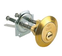 Cisa – Cilindro da applicare Tondo Art. 0A510.00 Antitrapano Ottone Lucido